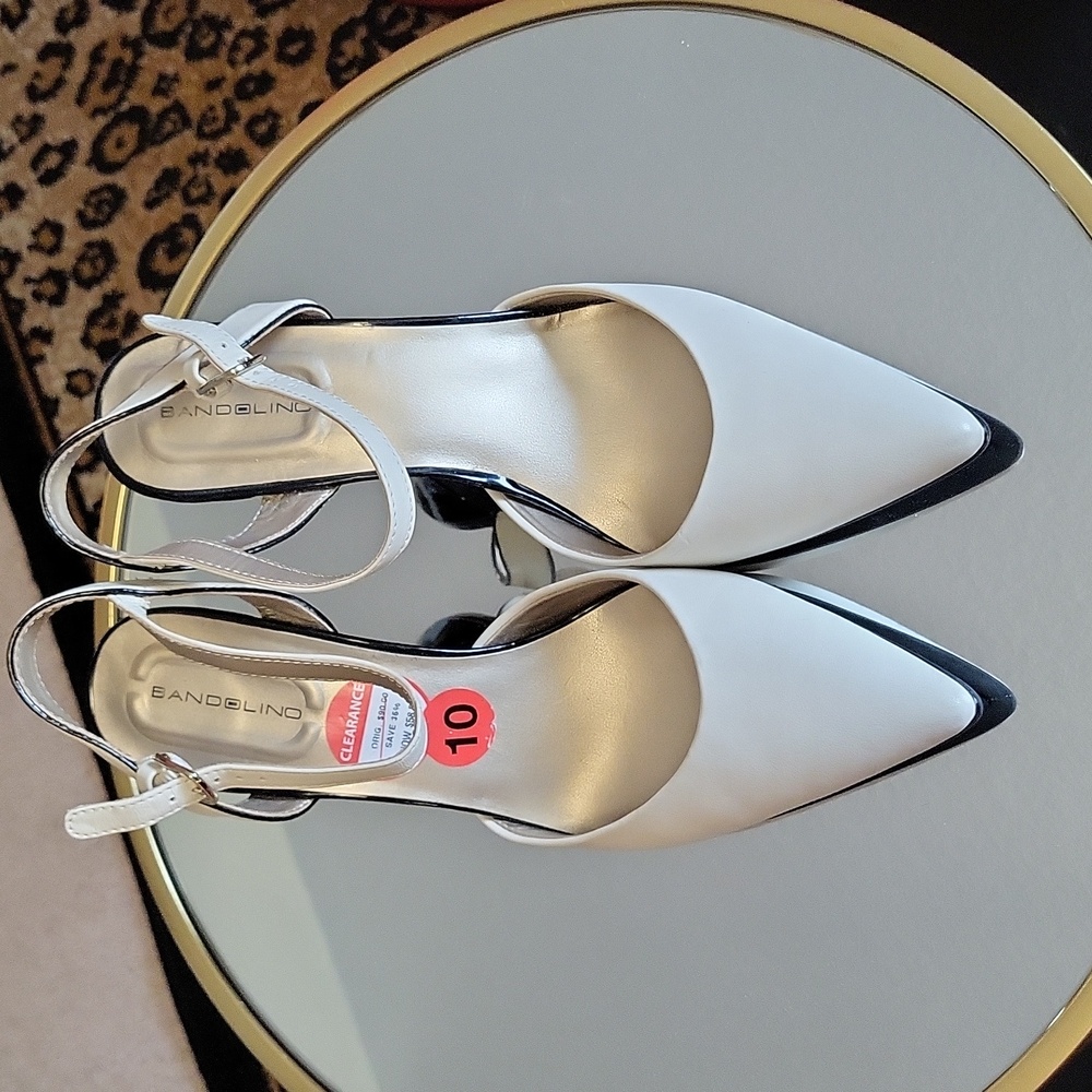 Womens two tone heels